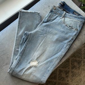 Buffalo skinny distressed jeans
